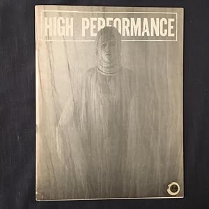 Bild des Verkufers fr High Performance: The Performance Arts Quarterly, Vol. 1, no. 4. zum Verkauf von Joe Maynard