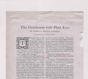 Seller image for The Gentleman With Plaid Eyes for sale by Legacy Books II