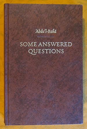 Imagen del vendedor de Some Answered Questions a la venta por Pistil Books Online, IOBA