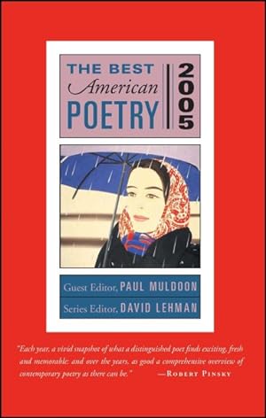Bild des Verkufers fr Best American Poetry 2005 : Series Editor David Lehman zum Verkauf von GreatBookPrices