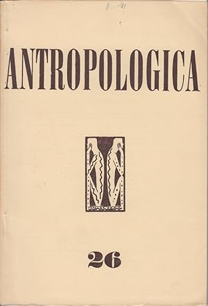Bild des Verkufers fr Antropologica 26, 1970. Los Ultimos Coaca zum Verkauf von Allguer Online Antiquariat