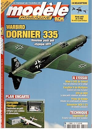 Image du vendeur pour Modle magazine n727, avril 2012 - Warbird Dornier 335 mis en vente par LibrairieLaLettre2