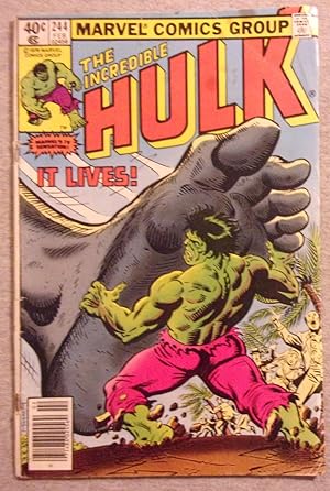 Immagine del venditore per The Incredible Hulk, Volume 1, Number 244, February 1980: It Lives venduto da Book Nook
