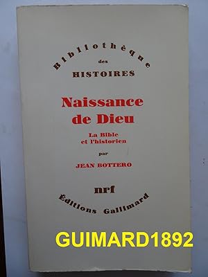 Naissance de Dieu La Bible et l'historien