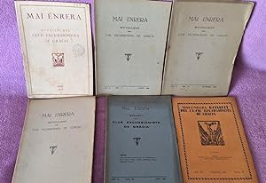 25 REVISTAS, MAI ENRERA BUTLLETI DEL CLUB EXCURSIONISTA DE GRACIA 1926, 1937