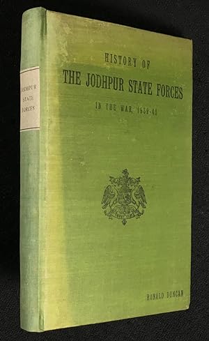 Seller image for History of the Jodhpur State Forces in the War, 1939-45 for sale by Chapel Books