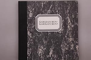 Immagine del venditore per KARIKATUREN - KARIKATUREN?. 16. September - 19. November 1972 venduto da INFINIBU KG