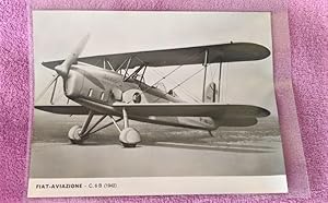 FOTOGRAFIA ORIGINAL DE AVION FIAT C. 6 B F6174 FALCHETTO 1942