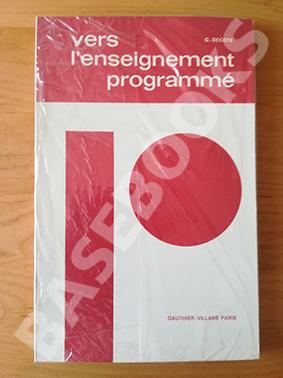 Vers L'Enseignement Programmé