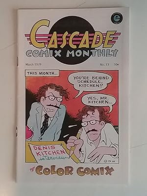 Seller image for Cascade Comix Monthly - Number No. 13 Thirteen - March 1979 for sale by West Portal Books