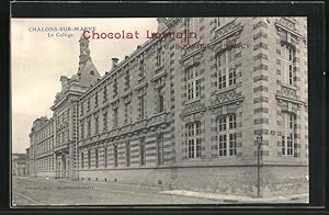 Carte postale Chalons-sur-Marne, Le College