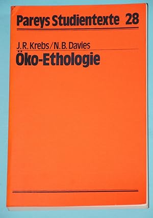 Öko-Ethologie - Pareys Studientexte 28 /