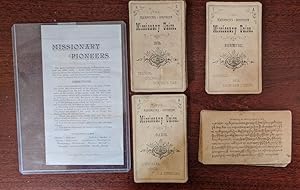 Missionary Pioneers - card game celebrating missionary work in Burma, Siam, China, India, Congo -...