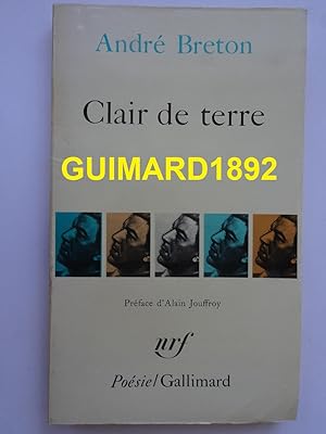 Bild des Verkufers fr Clair de terre zum Verkauf von Librairie Michel Giraud