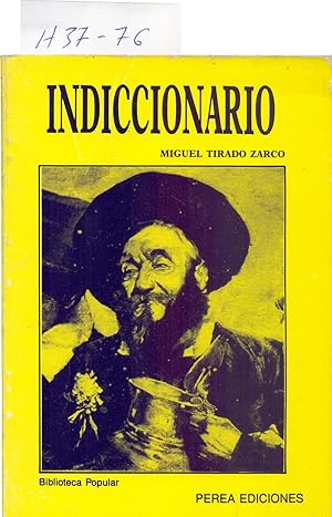 Image du vendeur pour INDICCIONARIO mis en vente par Libreria 7 Soles