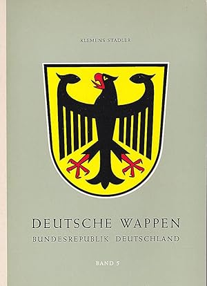 Deutsche Wappen, Bundesrepublik, Band 5 : Die Gemeindewappen der Bundesländer Niedersachsen und S...
