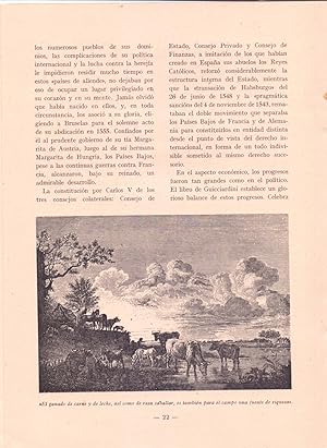 Bild des Verkufers fr LOS PAISES BAJOS EN TIEMPOS DE CARLOS V (EXTRAIDO ORIGINAL DEL AO 1952 ESTUDIO COMPLETO TEXTO INTEGRO) zum Verkauf von Libreria 7 Soles