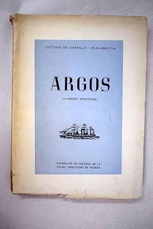 Imagen del vendedor de Argos a la venta por Alcan Libros