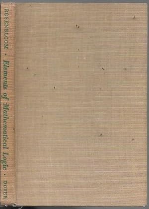 The Elements of Mathematical Logic (Dover: 1950)