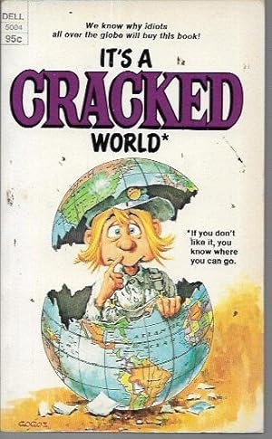 Imagen del vendedor de It's a Cracked World (Dell 5004) a la venta por Bookfeathers, LLC