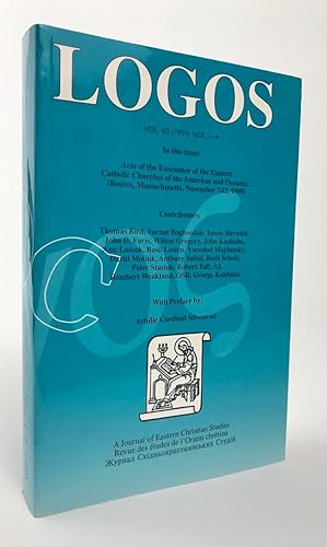 Bild des Verkufers fr Logos: A Journal of Eastern Christian Studies. Volume 40(1999), Numbers 1-4. zum Verkauf von Gordon Kauffman, Bookseller, LLC