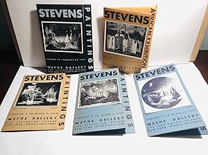 Edward John Stevens Jr. Ten Weyhe Gallery Exhibition pamphlets.