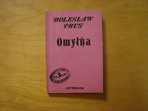 Seller image for Omylka for sale by Polish Bookstore in Ottawa