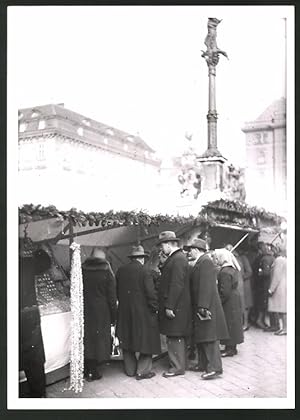 Fotografie Ansicht Wien, Christkindlmarkt am Hof