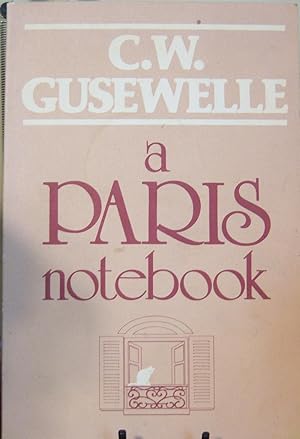 Seller image for A Paris Notebook for sale by First Class Used Books