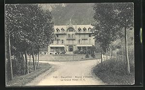 Carte postale Le Bourg-d?Oisans, le Grand Hotel