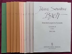 Brandenburgische Konzerte. Concerto III, G-Dur BWV 1048 (Partitur; Viola I - III; Violine I - III...