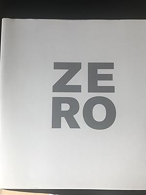 Image du vendeur pour Zero aus Deutschland 1957 bis 1966. Und heute. (German/English) mis en vente par Antiquariat UEBUE