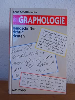 Imagen del vendedor de Graphologie. Handschriften richtig deuten a la venta por Antiquariat Weber