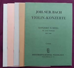 Konzert D-Moll für zwei Violinen, Streicher und Basso continuo (BMV 1043) (Cembalo, Violine I+II,...