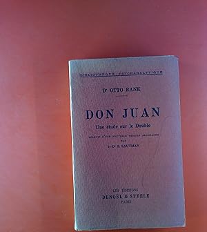 Seller image for Don Juan. Une tude sur le Double for sale by biblion2