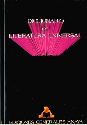 Seller image for DICCIONARIO DE LITERATURA UNIVERSAL for sale by Librera Dilogo