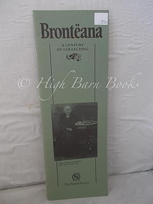 Imagen del vendedor de Bronteana: A Century of Collecting a la venta por High Barn Books