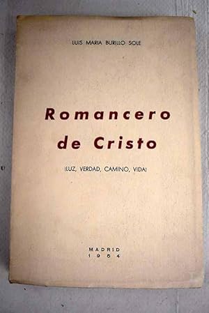 Imagen del vendedor de Romancero de Cristo a la venta por Alcan Libros