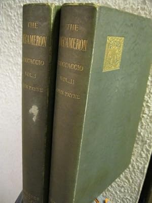 2 Bde., nummeriet: 1893 The Decameron of Giovanni Boccaccio translated by John Payne. Illustrated...