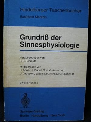 Bild des Verkufers fr Grundri der Sinnesphysiologie (Heidelberger Taschenbcher, Band 136) zum Verkauf von Kunsthandlung Rainer Kirchner