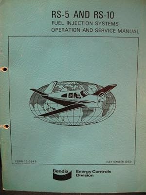 Imagen del vendedor de RS-5 and RS-10. Fuel injection Systems Operation and service manual. a la venta por Kunsthandlung Rainer Kirchner