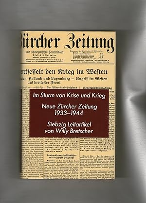 Seller image for Im Sturm von Krise und Krieg for sale by Kunsthandlung Rainer Kirchner