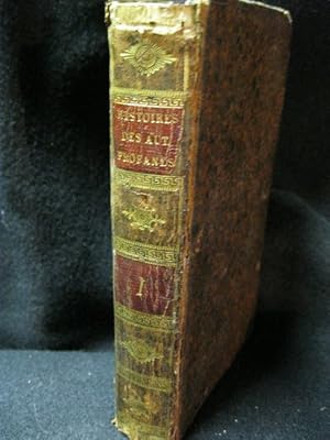 1810 Histoires choisies des Auteurs Profanes, Traduites en Francais, avec le Latin a Cote.
