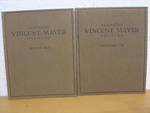 1918 Sammlung Vincent Mayer 1. u. 2. Teil. Kupferstiche und Holzschnitte von Meistern des XV. bis...