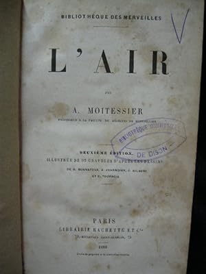 1880 Bibliotheque des Merveilles L'AIR