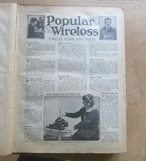 Popular Wireless Weekly, June 3rd to December 9th, 1922