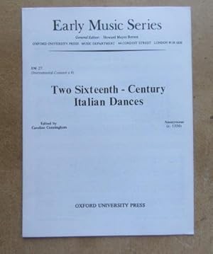 Bild des Verkufers fr Two Mid-fifteenth-century English Songs. 1, Mi verry joy. 2, Pryncess of youthe. Oxford Early Music Series EM 8 (3 Part) zum Verkauf von BRIMSTONES