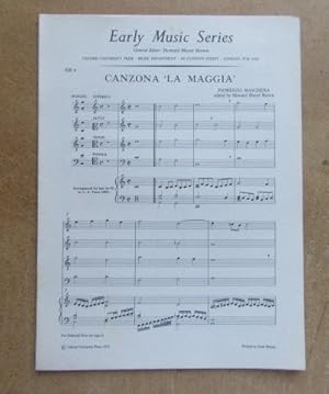 Seller image for Canzona 'La Maggia' : Oxford Early Music Series EM 4 for sale by BRIMSTONES