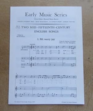 Seller image for Two Sixteenth Century Italian Dances (Instrumental Consort a 4); Anonymous (c. 1550). Oxford Early Music Series EM 27 for sale by BRIMSTONES