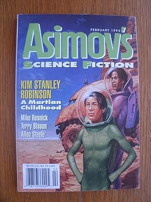 Imagen del vendedor de Asimov's Science Fiction February 1994 a la venta por Scene of the Crime, ABAC, IOBA